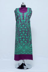 Wine colour salwar kameez
