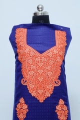 Blue colour salwar kameez