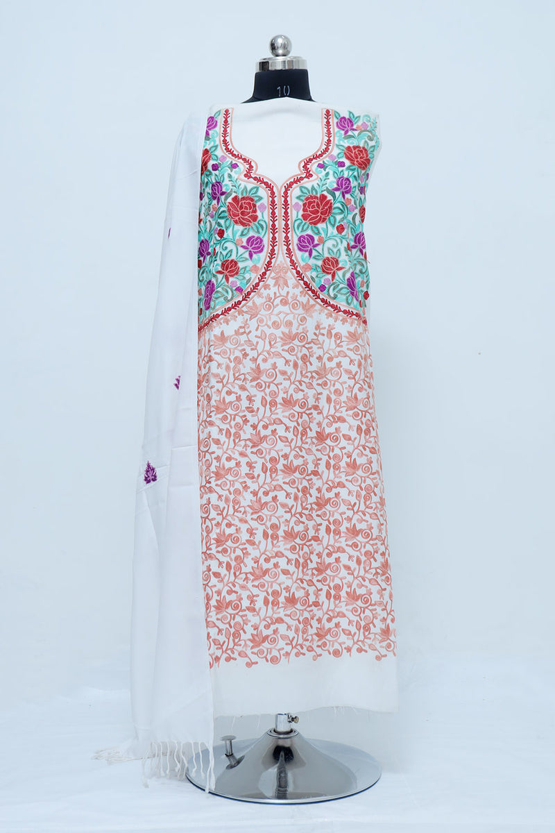 White colour salwar kameez