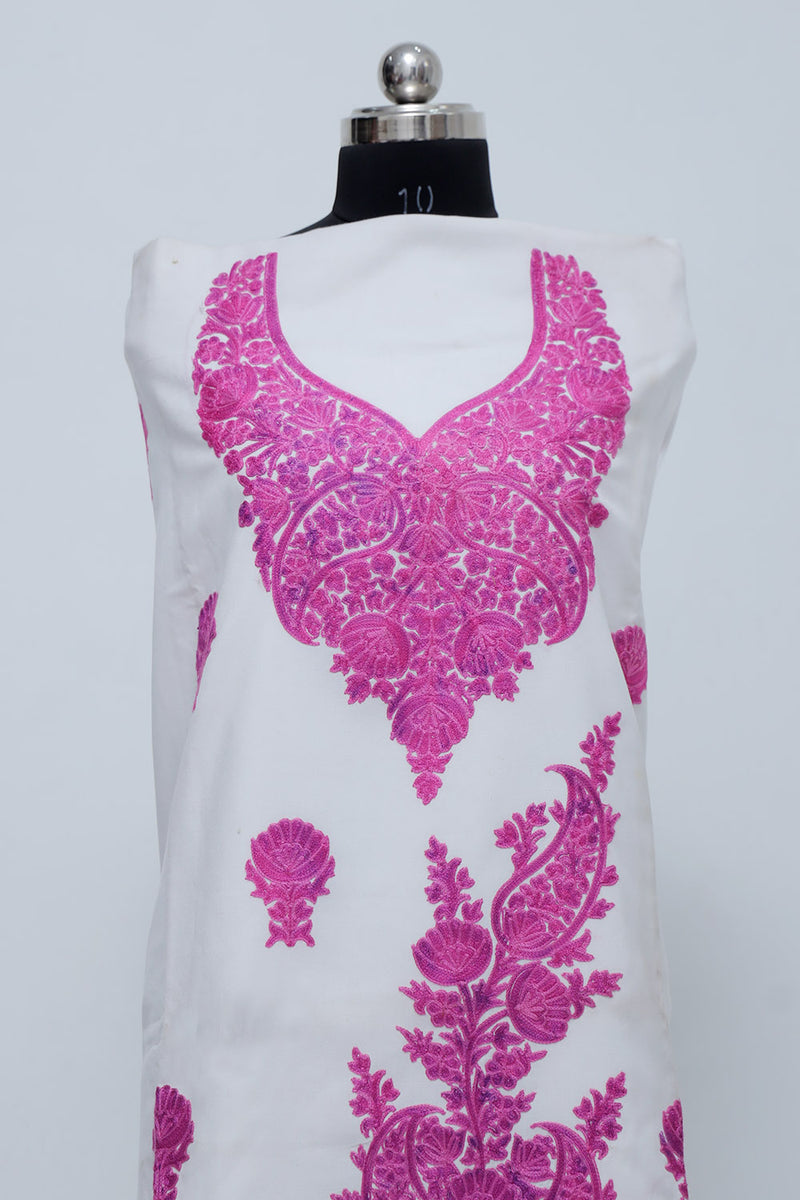 White colour salwar kameez