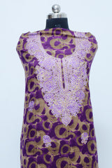 Purple colour salwar kameez