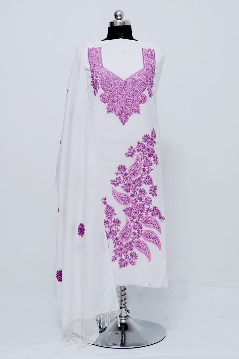 White colour salwar kameez