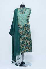 Green colour salwar kameez