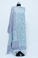 Grey colour salwar kameez