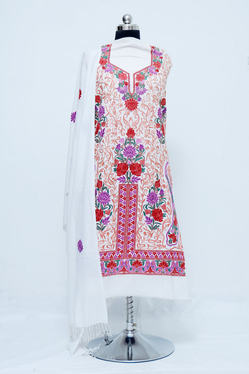 White colour salwar kameez