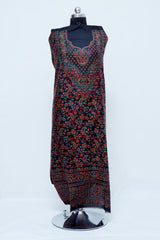 Black colour salwar kameez