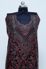 Black colour salwar kameez