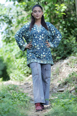 Blue colour kurti
