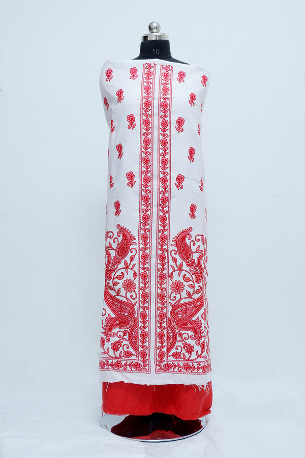 White Colour salwar kameez