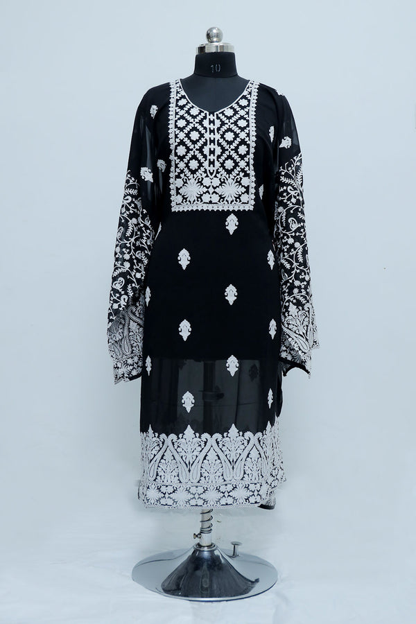 Black colour kurti