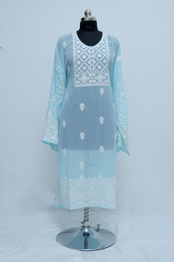 Blue colour kurti