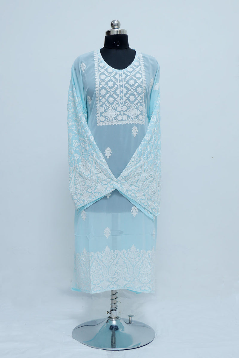 Blue colour kurti