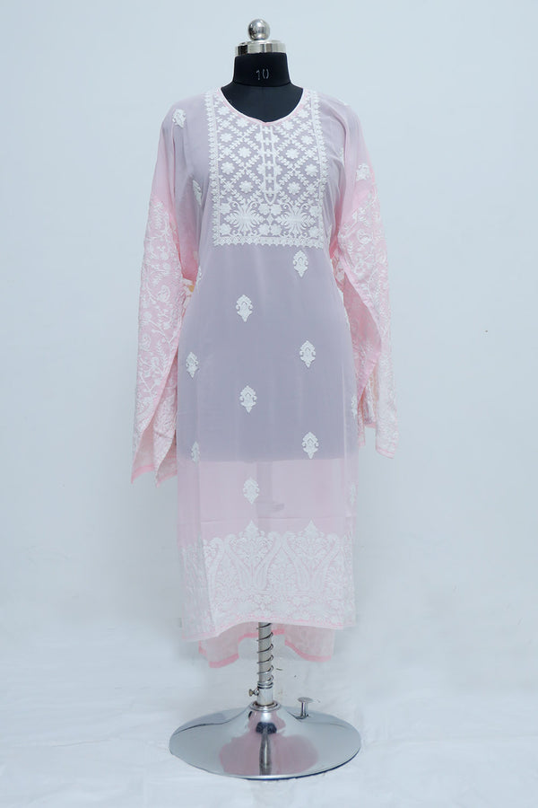 Pink colour kurti