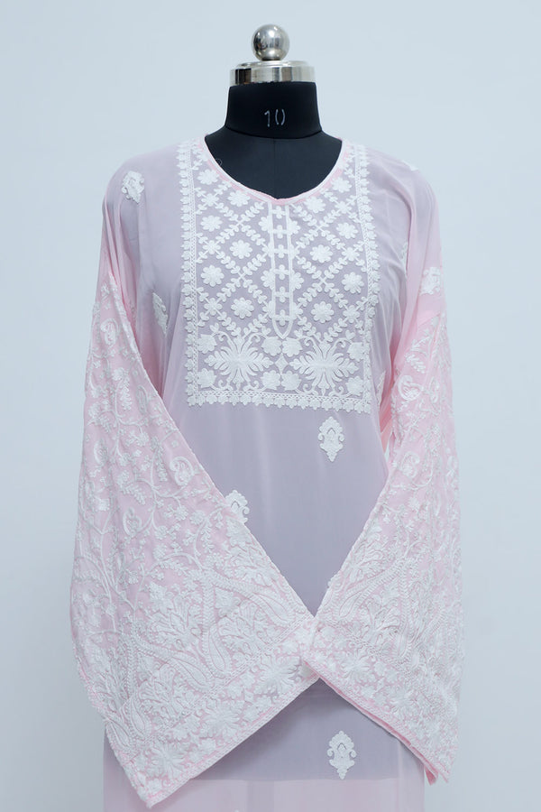 Pink colour kurti