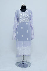 Purple colour kurti