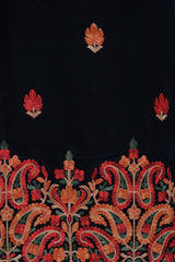 Black colour salwar kameez
