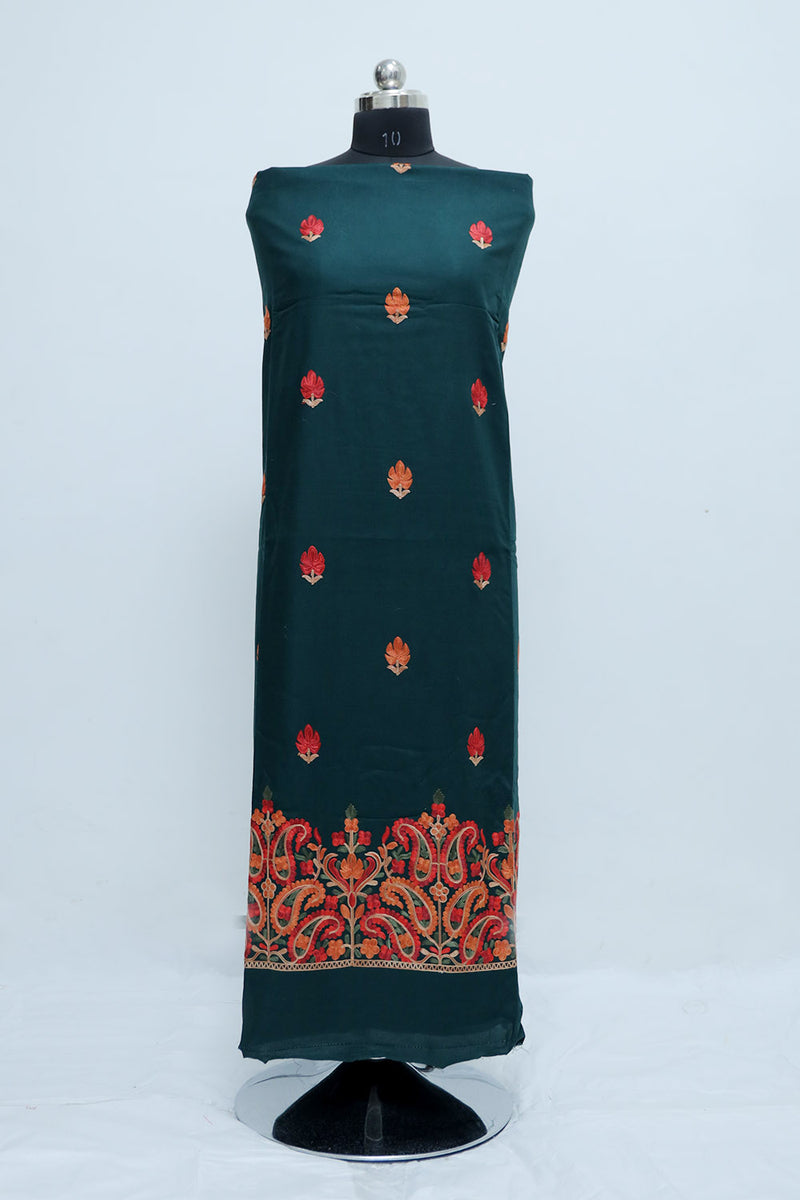 Green colour salwar kameez