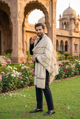 Brown colour Shawl CraftKashmir