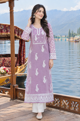 Purple colour kurti CraftKashmir