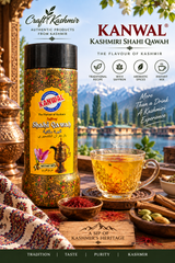 Kanwal Kashmiri Kahwah – Traditional Tea Premix CraftKashmir